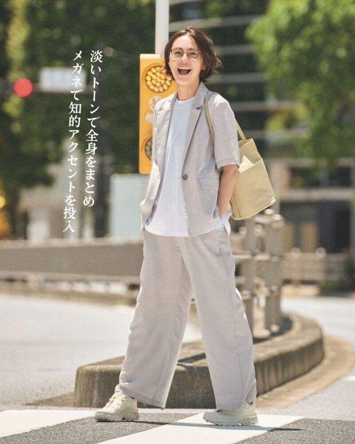 眼鏡4万6200円（プロポ／プロポデザイン）