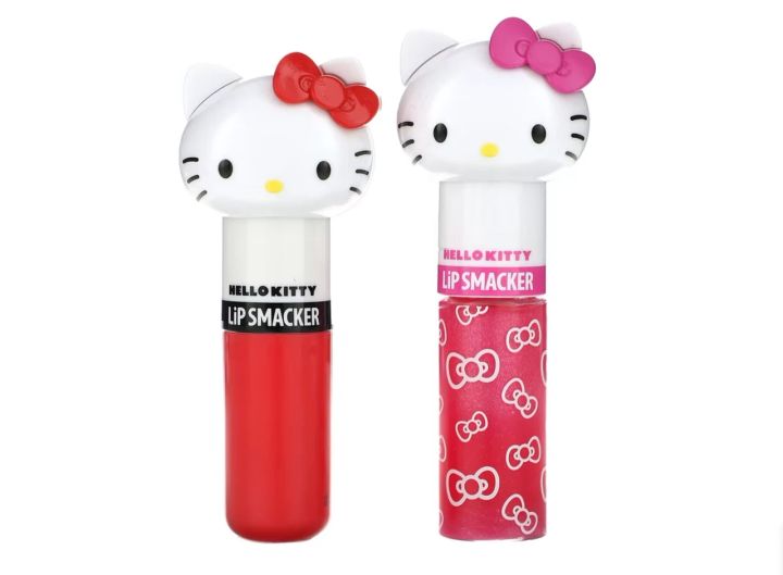 サンリオ コスメ コラボ Lip Smacker ハローキティ リップクリーム＆グロス iHerb