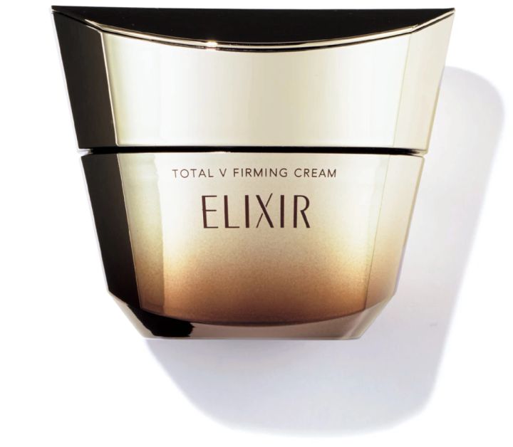 鈴木えみ愛用スキンケア エリクシール トータルV ファーミングクリーム