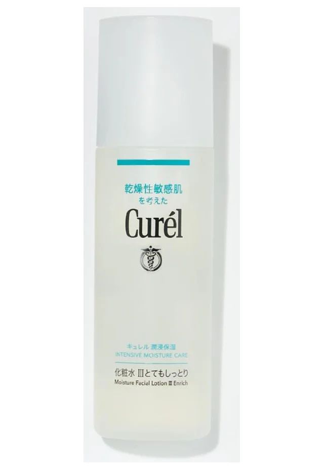 鈴木えみ愛用スキンケア キュレル 潤浸保湿 化粧水 Ⅲとてもしっとり