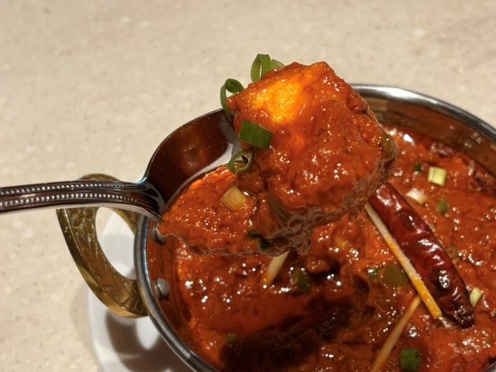 マザーインディア「豆腐ヴィンダルーカレー」