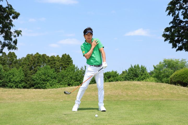 歳をとっても3Ｗを打ちこなす！腰を大きく回してヘソを目標に向ける