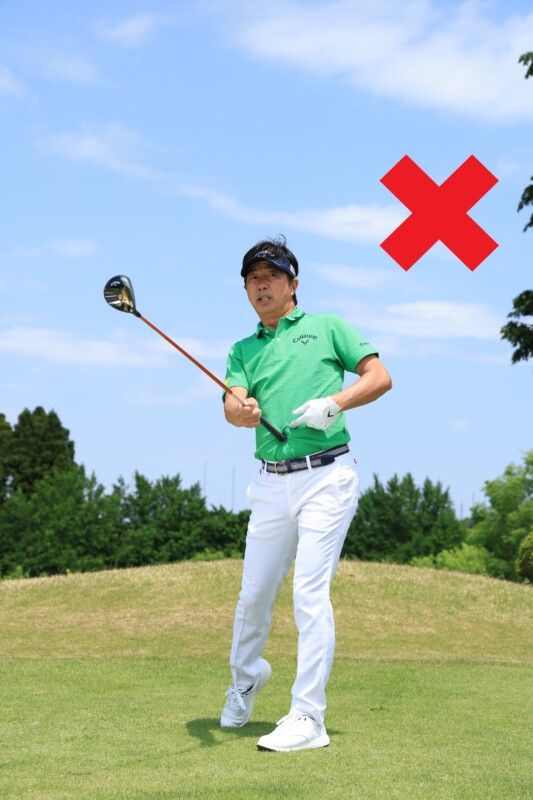 歳をとっても3Ｗを打ちこなす！腰を大きく回してヘソを目標に向ける