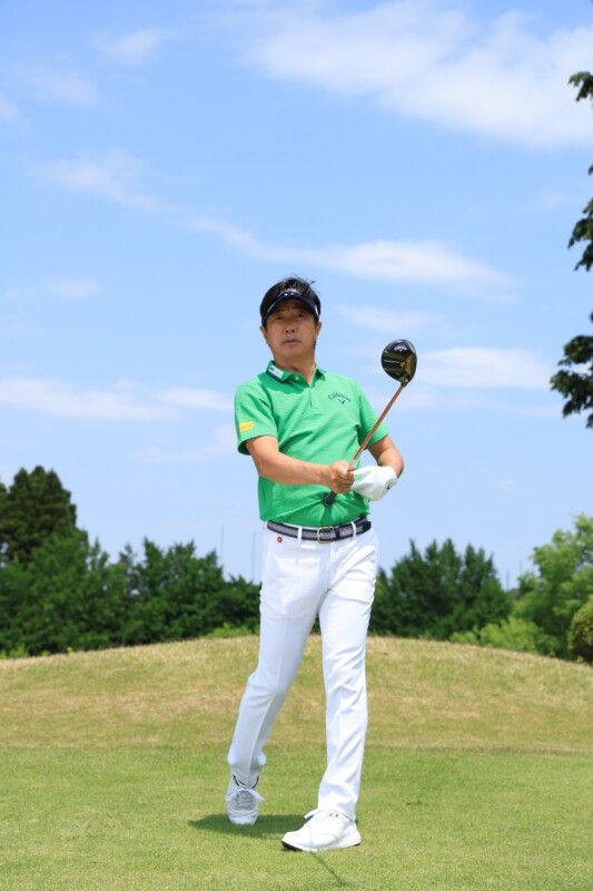 歳をとっても3Ｗを打ちこなす！腰を大きく回してヘソを目標に向ける