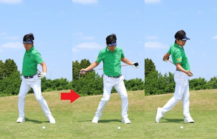 歳をとっても3Ｗを打ちこなす！腰を大きく回してヘソを目標に向ける