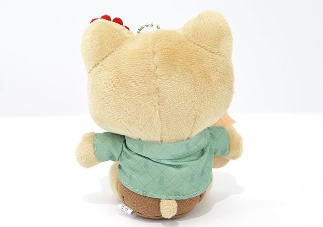 ホノルルクッキー日焼けキティぬいぐるみチャーム後ろ姿