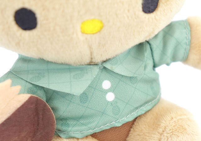 ホノルルクッキー日焼けキティぬいぐるみチャームアロハシャツ