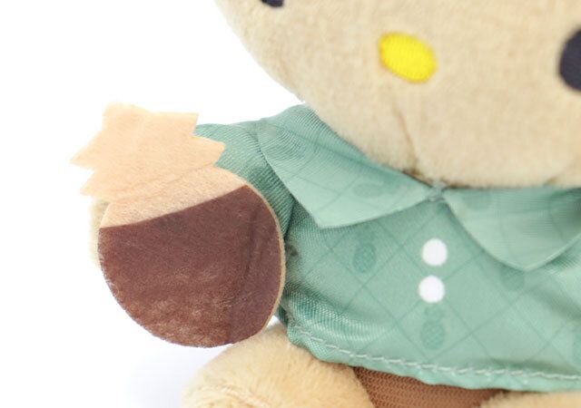 ホノルルクッキー日焼けキティぬいぐるみチャームふわふわ生地