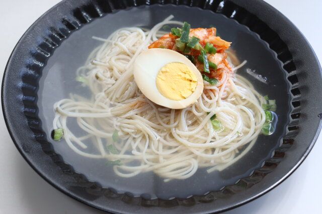 ダイソー韓国冷麺トッピング