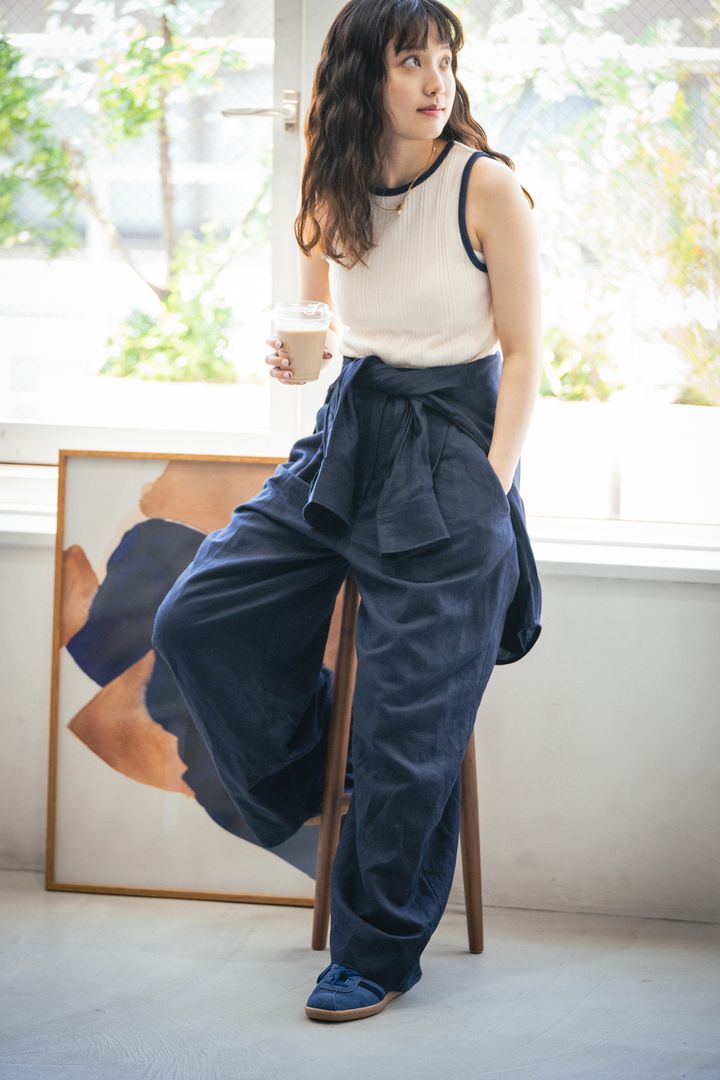 セットアップが変身！ジャンプスーツライクに着こなしてみない？【FUDGE FRIEND おしゃれさんの毎日コーディネート vol.569｜大島花菜】