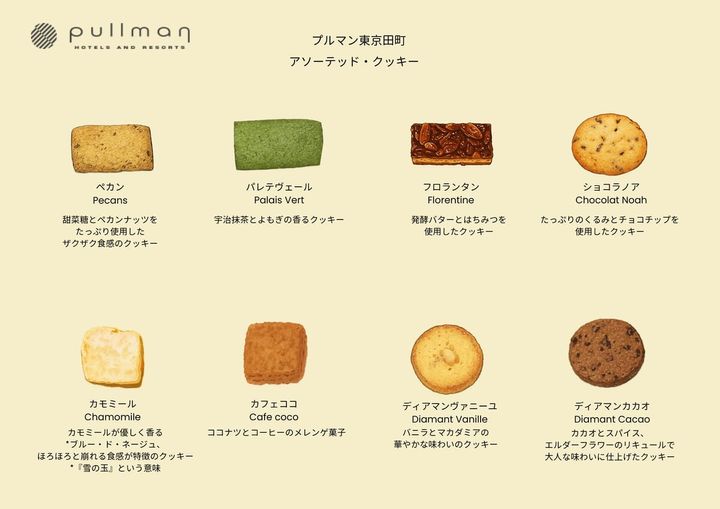 アソーテッド・クッキー（ラインナップ）