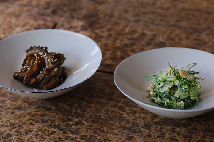 夏に食べたい箸休め“ゴーヤーのウサチと黒糖煮”