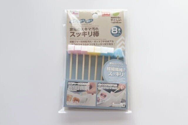 ダイソーの家電のスキマ汚れスッキリ棒のパッケージ