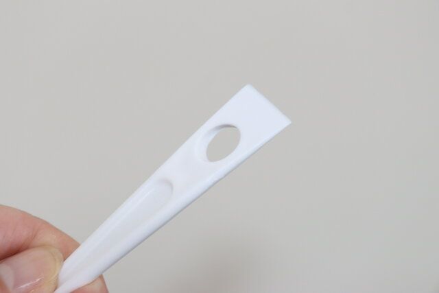 セリア すきまブラシ ヘラ付 3P 柄 ヘラ