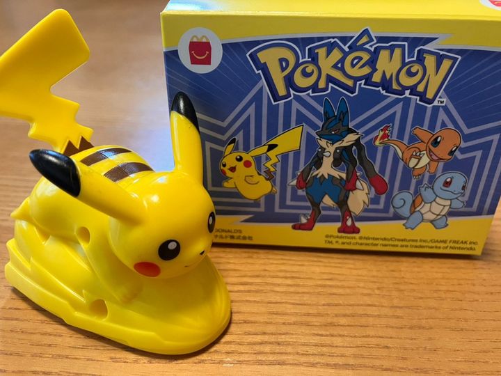 ハッピーセット「ポケモン」のおもちゃ