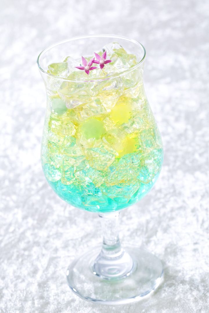 オチェーアノ_「ダッフィー＆フレンズ20周年：カラフルハピネス」スペシャルドリンク