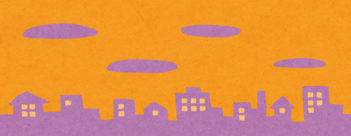 いろいろな空の背景パターン | かわいいフリー素材集 いらすとや