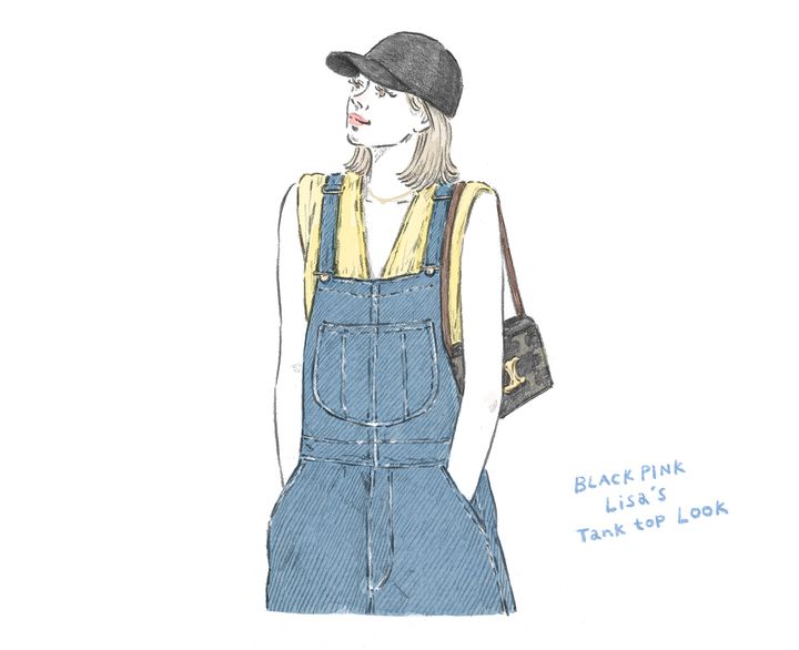 BLACK PINKのLISAも愛用中♡な「タンクトップ」についてもっと詳しく知りたい！【お洒落さんのためのファッション用語辞典 vol.105】