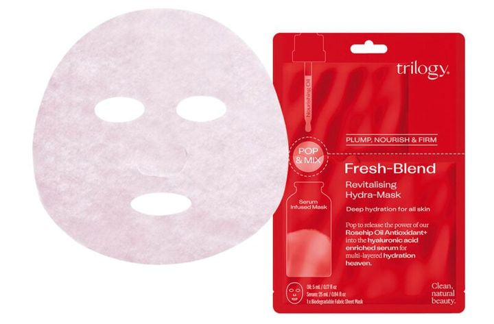 【トリロジー】フレッシュブレンドオイル＋シートマスク 1枚 1556円（コスメキッチン）