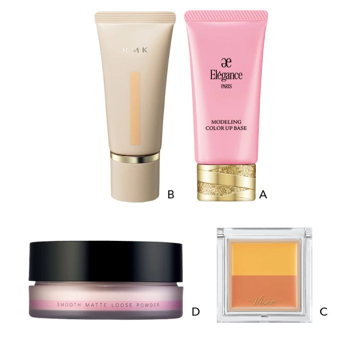 中野明海さんの多幸感ベースメイク 使用コスメ