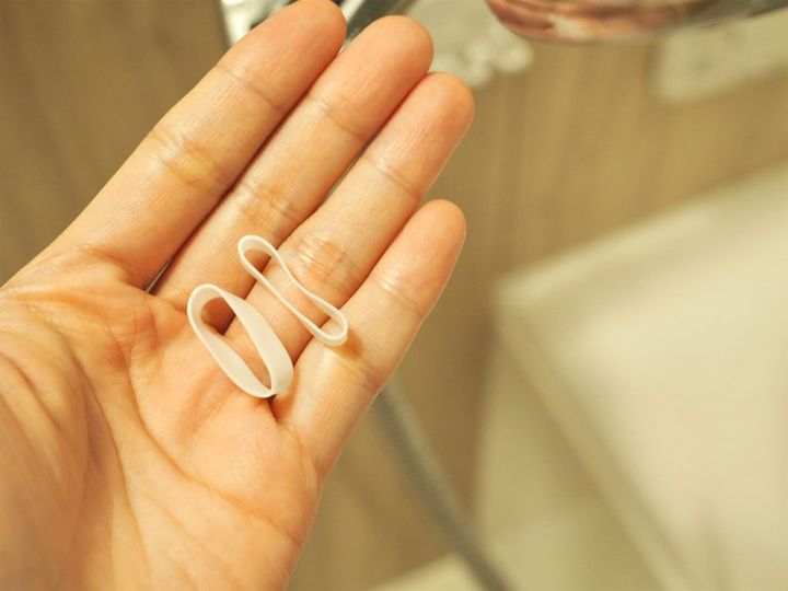 シャワーヘッドの変な向き解消リング