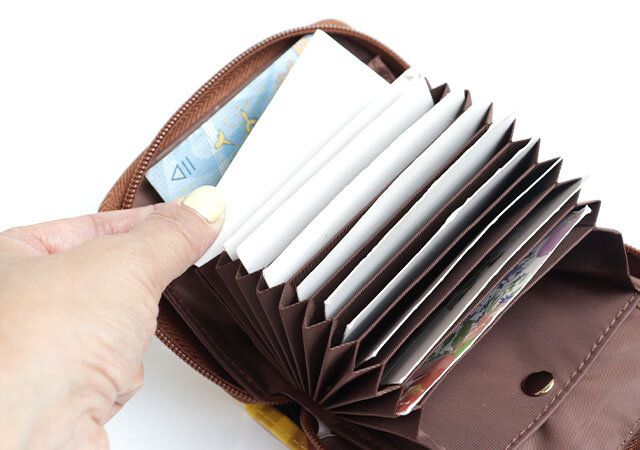 宝島社のムック付録のクレパス（R）柄ミニ財布7