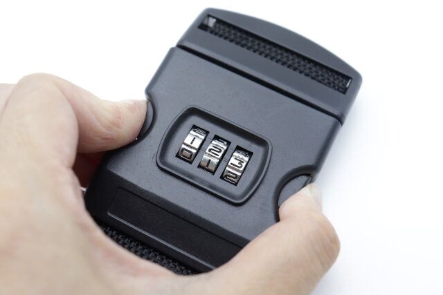 スーツケースベルト（ダイヤル式） 構造