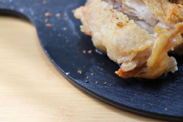 ダイソーのスレートプレート（丸、取っ手付）の使用例2