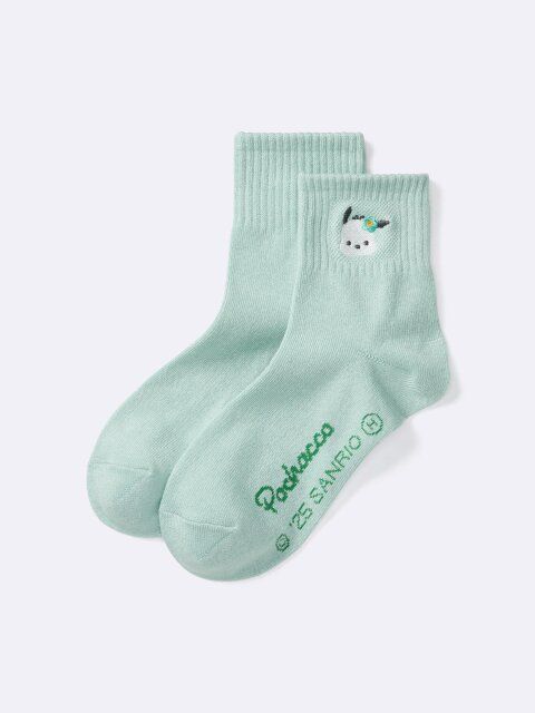 2025夏guサンリオカオハナシリーズソックスポチャッコ