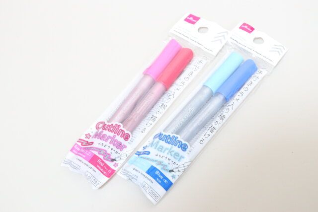 ふちどりマーカー