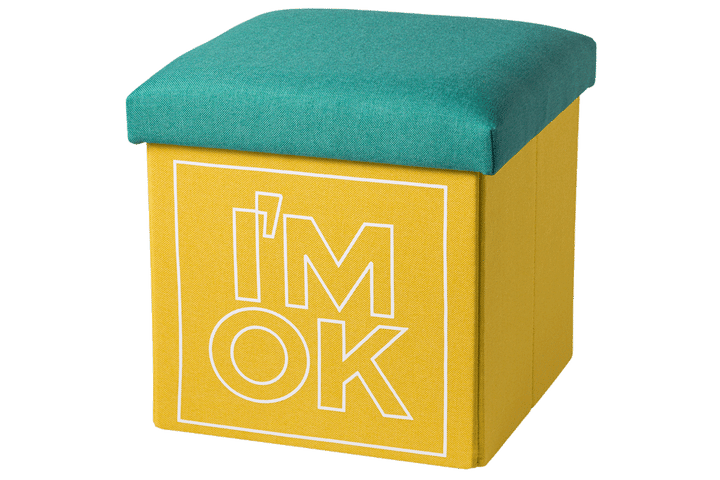 〈I’M OK〉のスツールボックス