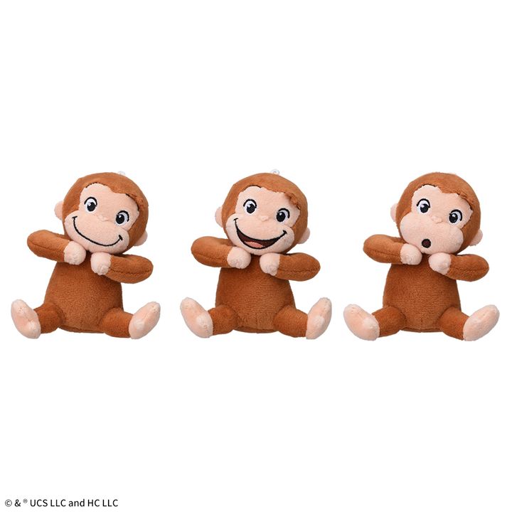 おさるのジョージ ひょこぴょこ マスコット