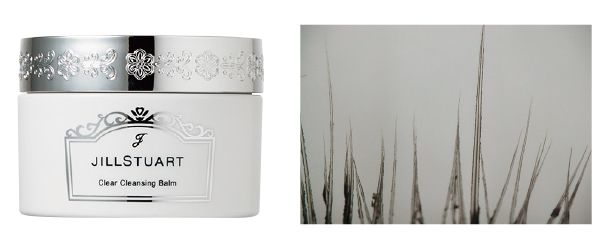 07：ジルスチュアート だいたい落ちてはいるようだけど、ところどころにマスカラが残っているところがある。