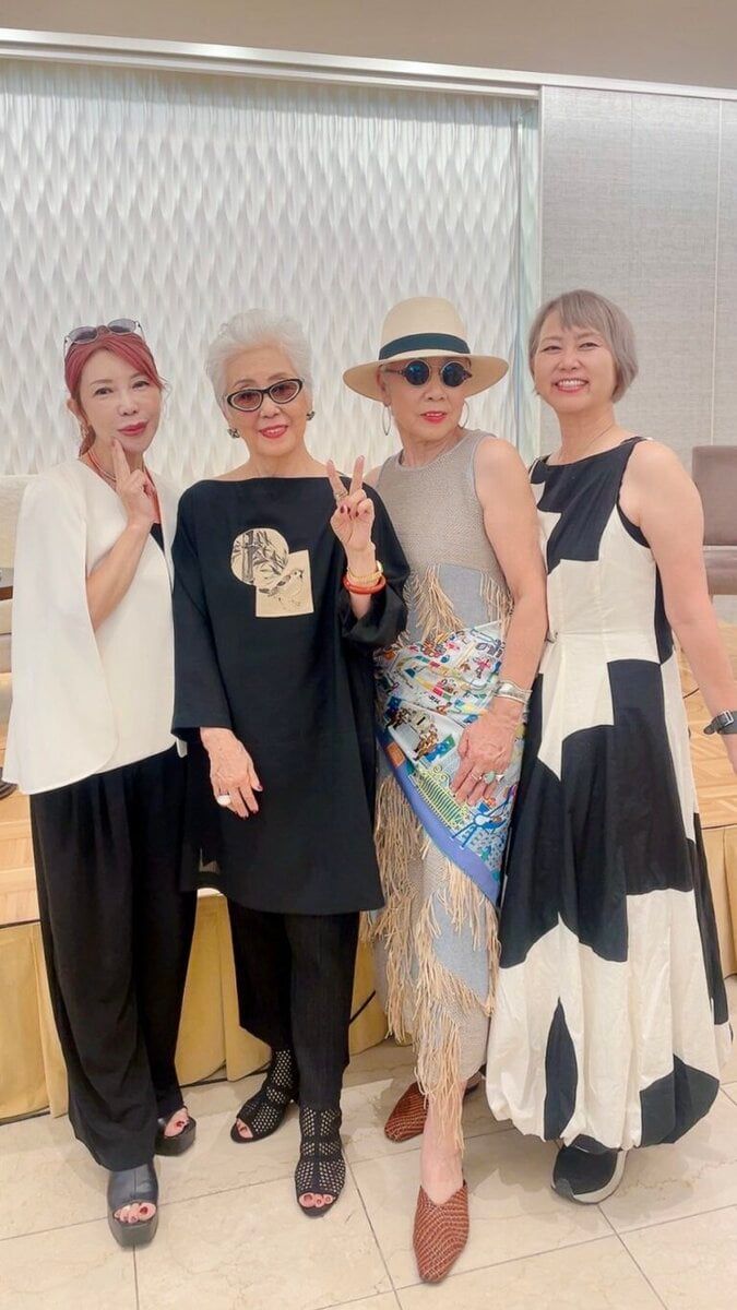 涼やかな服装をされている皆さん