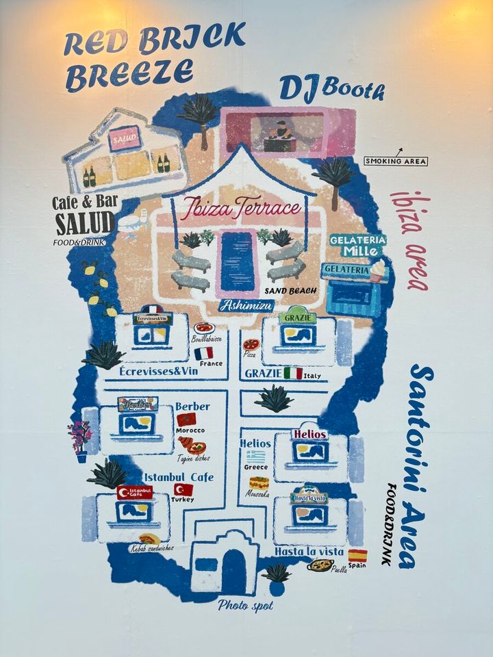 Red Brick Breeze 2025 マップ