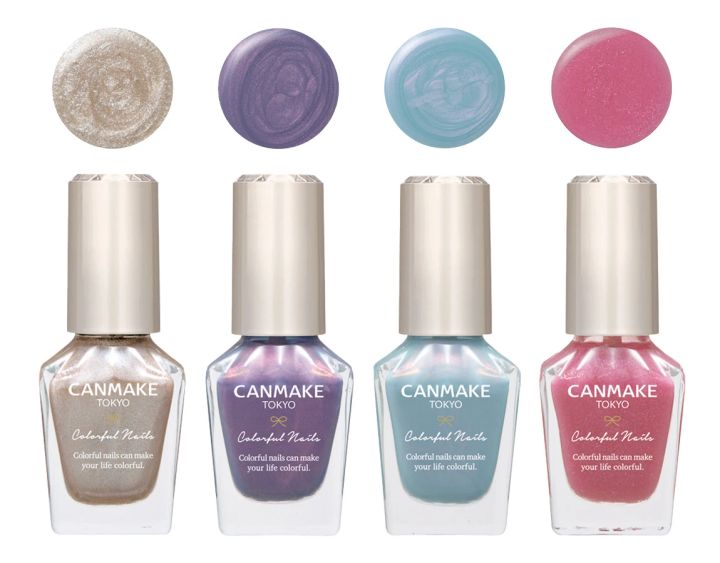 キャンメイク カラフルネイルズの2025年新色・限定色 6月発売