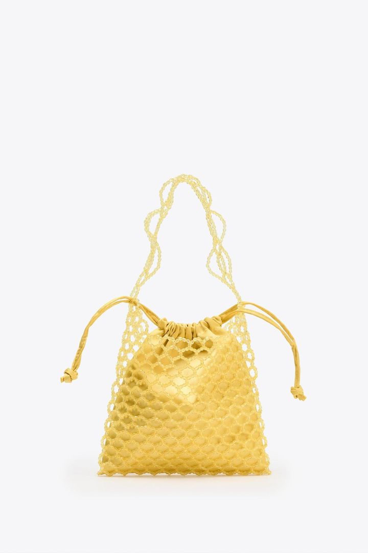 【完売品】 ZARA ビーズバケットバック 完売品】 ZARA ビーズバケットバック - メルカリ