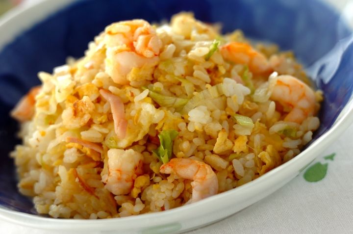 ぷりぷりエビを味わう！基本のチャーハン by 森岡 恵さん