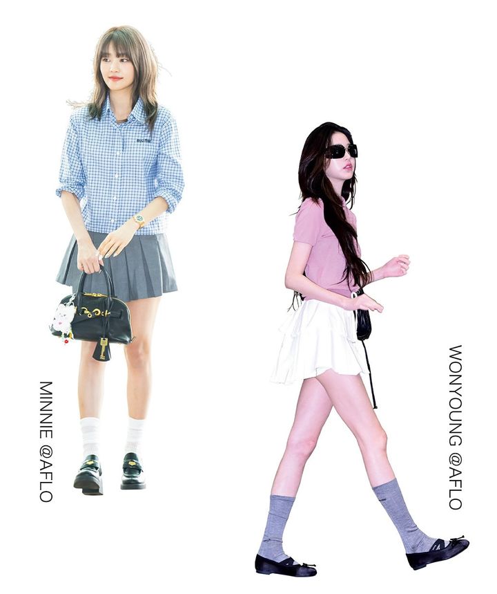 i-dleのミンニ、IVEのウォニョン