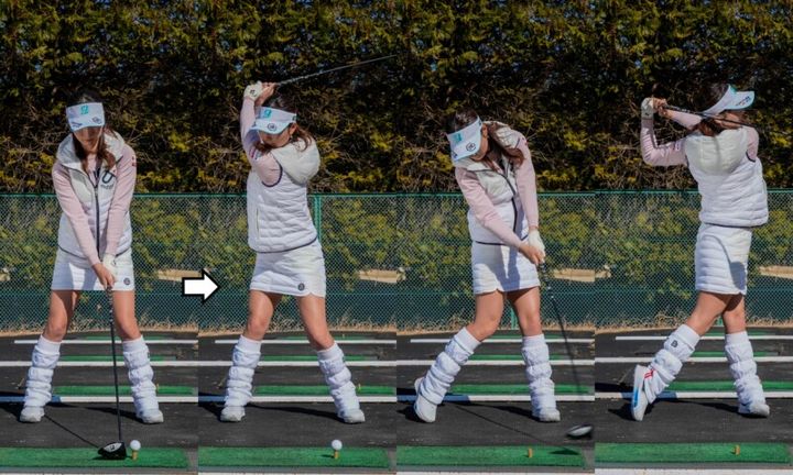 女子プロが教える“飛ぶ構え”！スライスを防いで大きく飛ばす