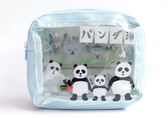 宝島パンダ銭湯ポーチ