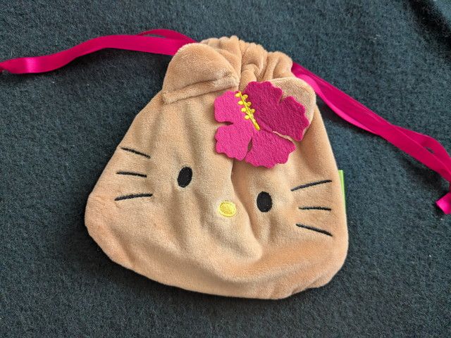 ハローキティ 巾着ポーチ 全体