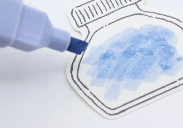 セリア 上質フレークシール favorite color