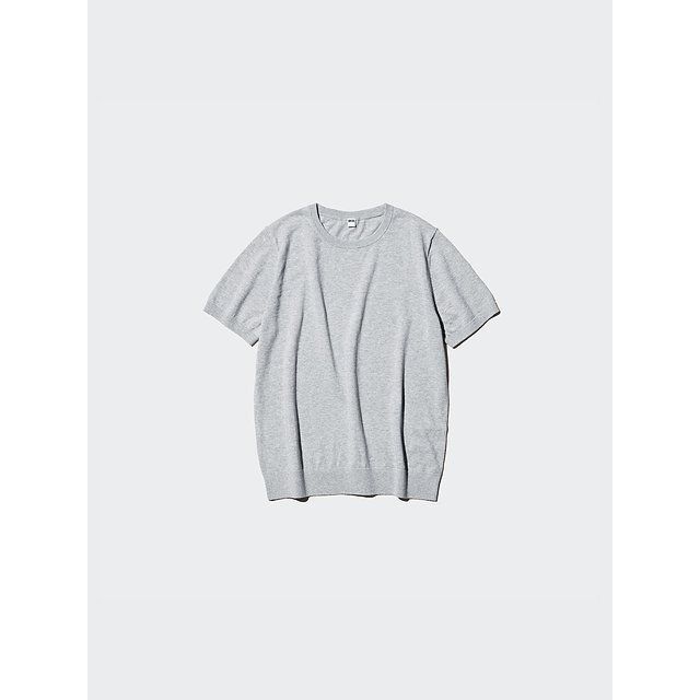 ユニクロのUVカットクルーネックセーター