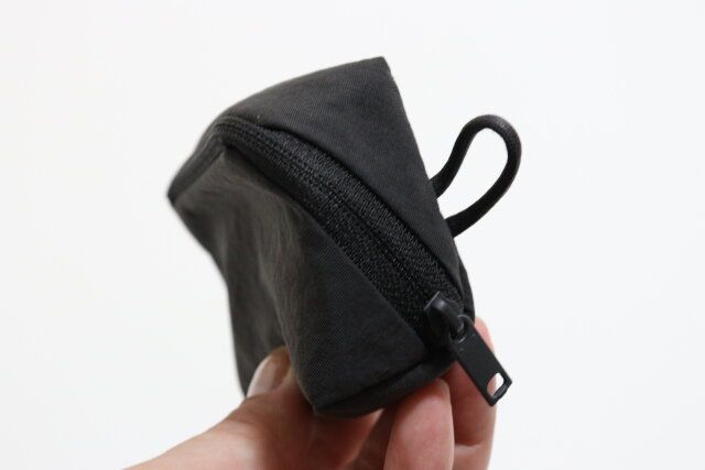 無印良品のリンクルナイロン 大きく開くポーチS3