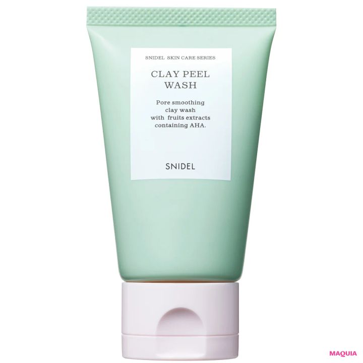 マキア 毛穴 皮脂 スキンケア 洗顔 SNIDEL クレイ ピール ウォッシュ