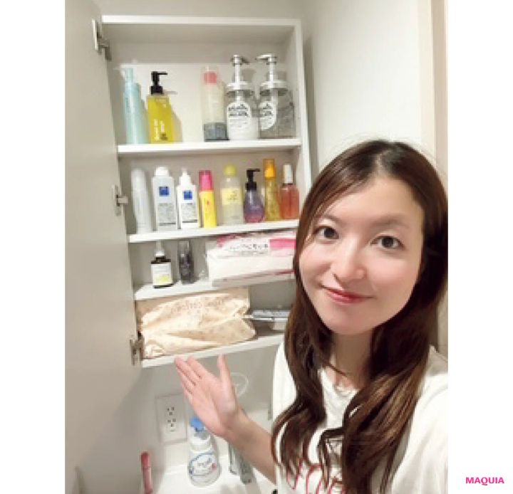 マキア 毛穴 皮脂 スキンケア 洗面所