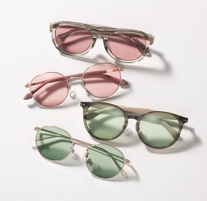 マキア サングラス おすすめ 選び方 Zoff JINS パーソナルカラー イエベ春