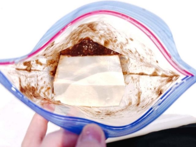 豆腐ココアバナナアイス