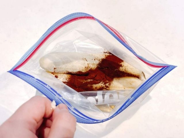 豆腐ココアバナナアイス